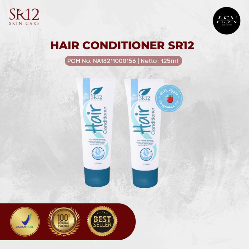 HAIR CONDITIONER SR12 DEBS BJM / KONDISIONER RAMBUT / MENGHALUSKAN RAMBUT / MELEBATKAN RAMBUT / ATAS