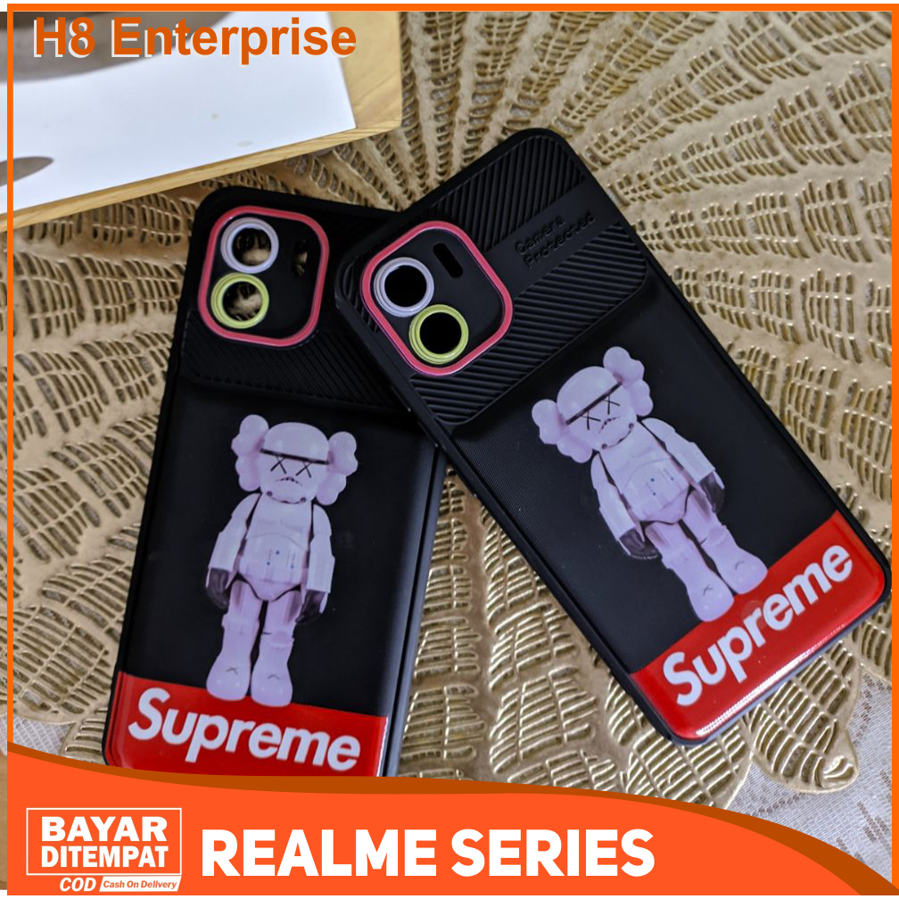 Case Realme 5 5i 6i C3 10 C21 C21Y C25Y C30 C30S C35 C55 Narzo 50A Prime 50i prime Casing Aesthetic Supreme Pro Camera Premium