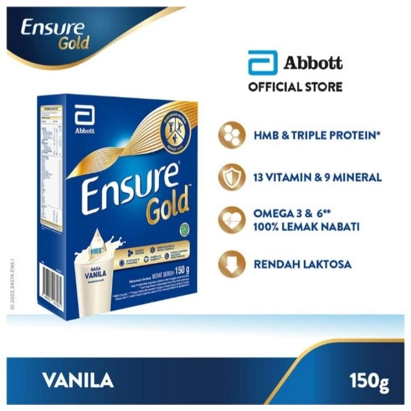 

Ensure Gold Vanilla 150 gr