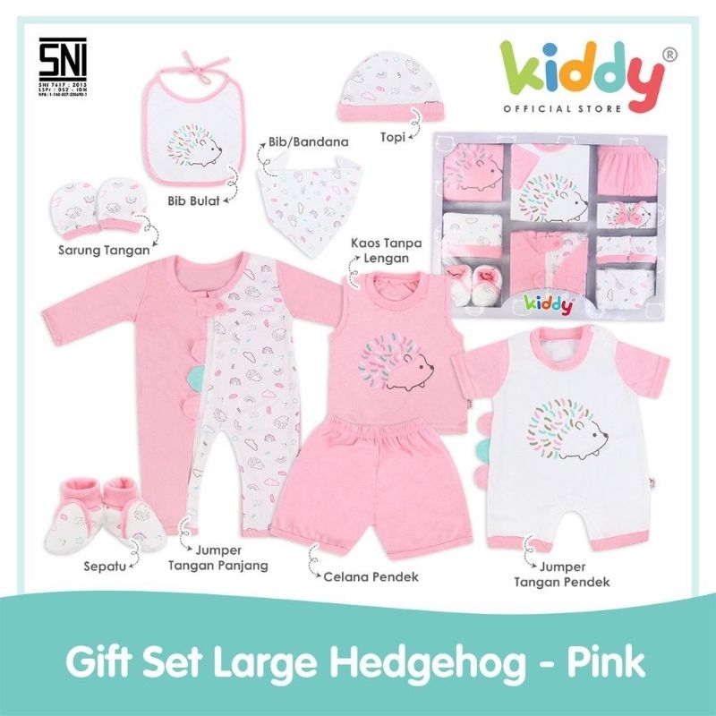 Kiddy KD111211 gift set large hedgehog - baby gift set