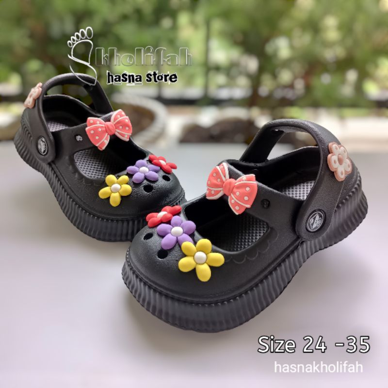 Sepatu model balet bunga Anak perempuan Tk-SD balacca 081k/t series