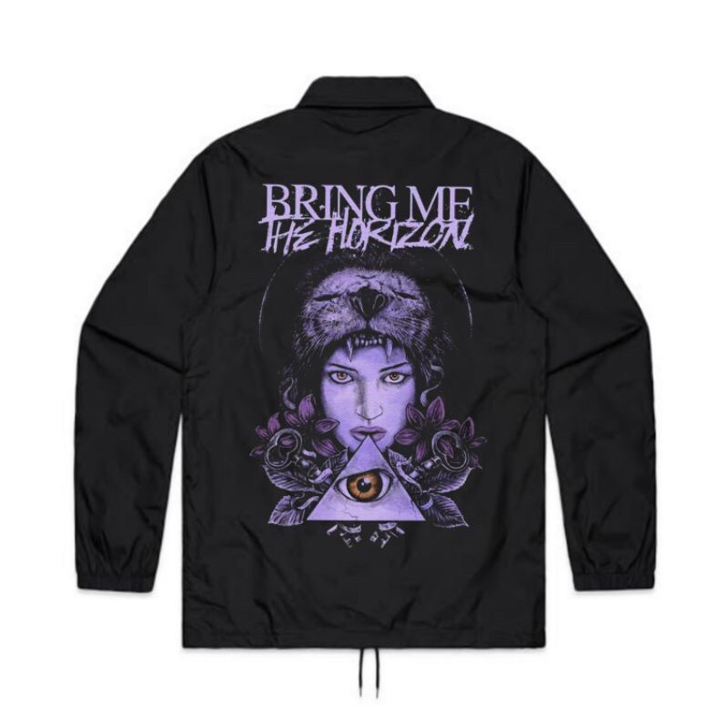 JAKET COACH BAND BMTH “BRING ME THE HORIZON” |COACH JAKET BMTH| PARASUT CJ BMTH