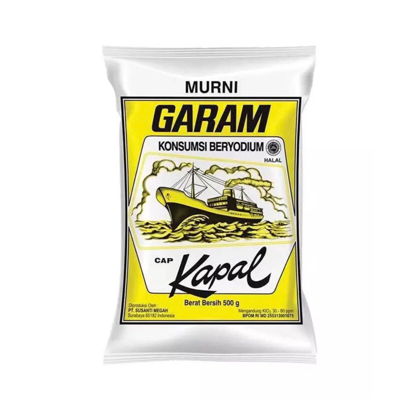 

garam kapal besar 500 gram