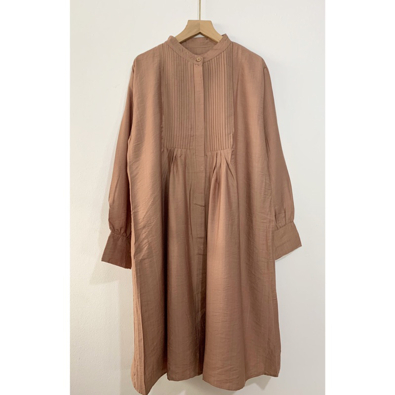 Alaia Tunik | Tunik Kemeja Basic Opnaisel Polos