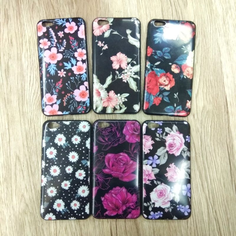 Fashion Case Motif Gambar Bunga² Vivo Y53/ Y65/ Y83/ V7+/ V9