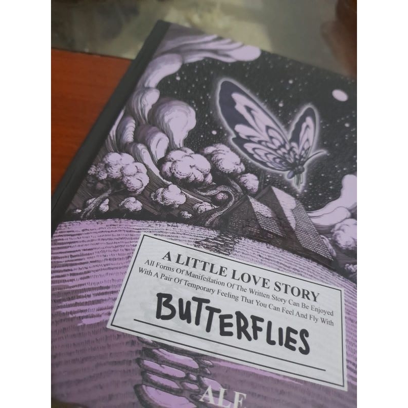 Preloved Novel Butterflies by Alesacakes