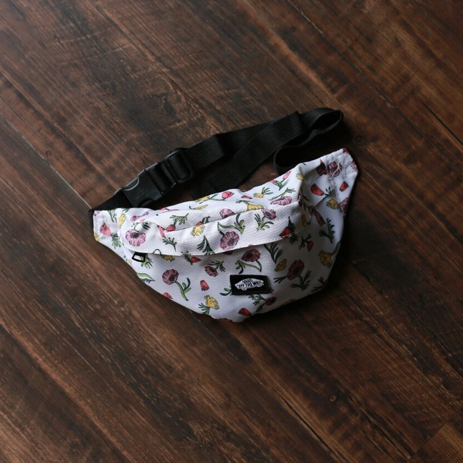 Vans Original Waistbag Floral White