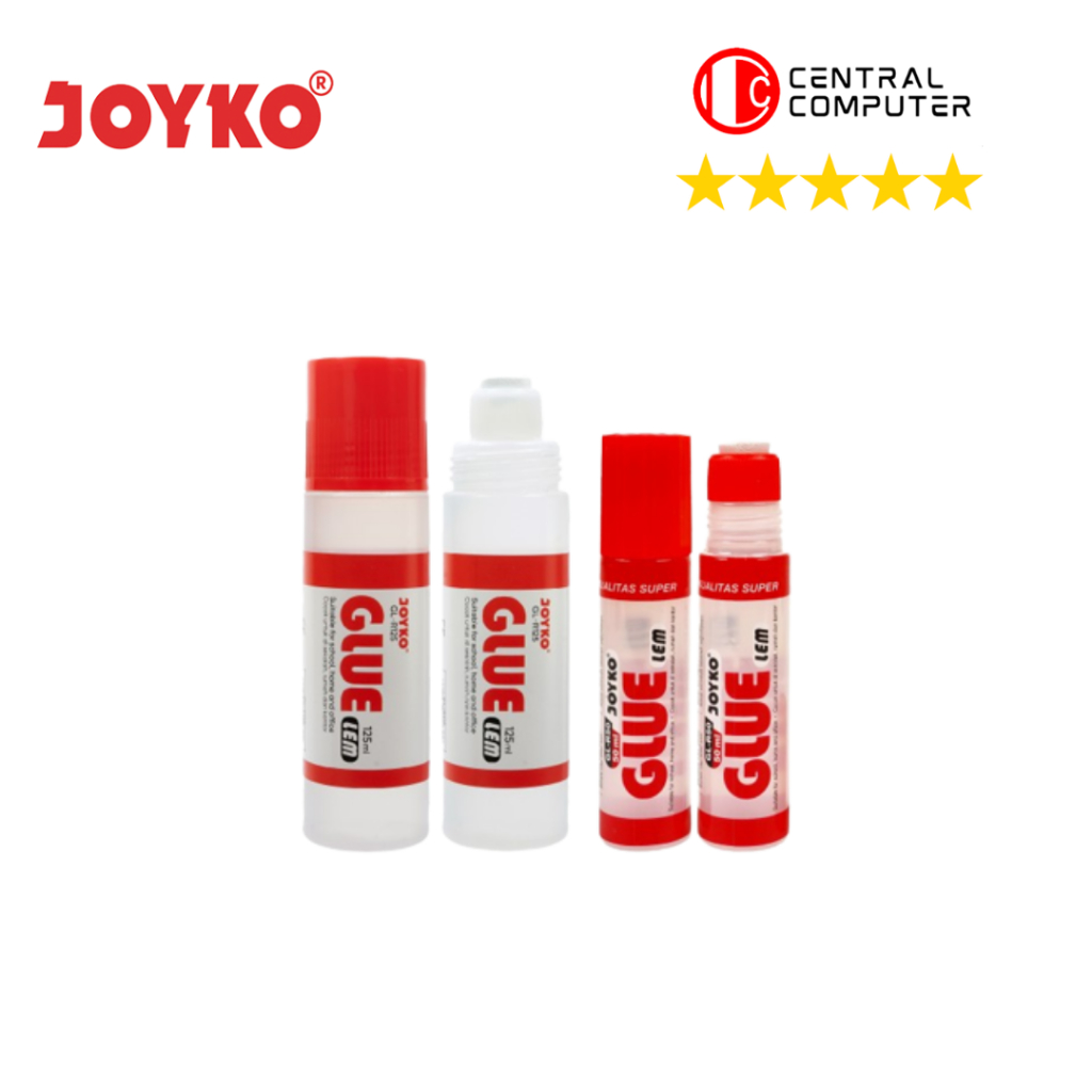 

Liquid Glue Lem Kertas Cair Joyko GL-R50 50ml ~ R125 125ml