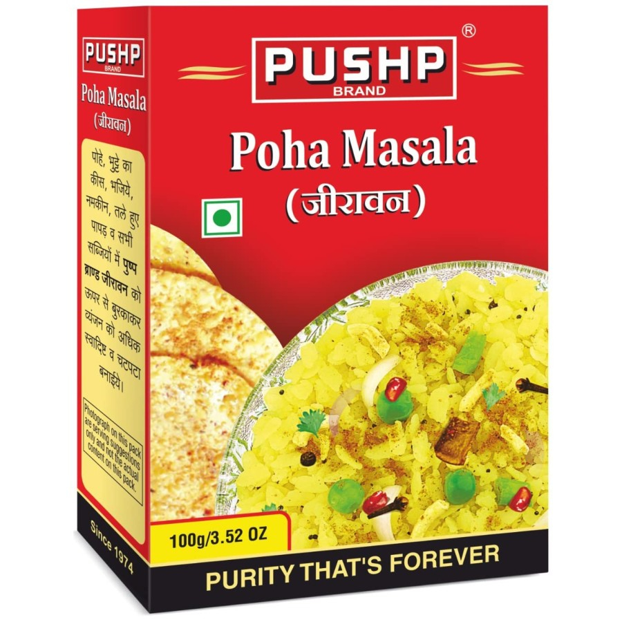 

POHA MASALA PUSHP 100G / Bumbu India