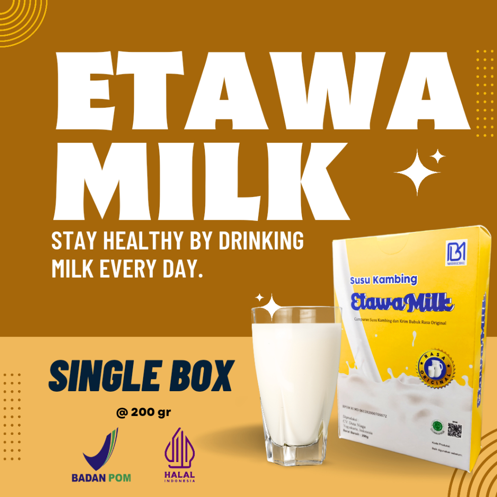 

ETAWA MILK Susu Kambing Etawa Cegah Pegal dan Nyeri Sendi