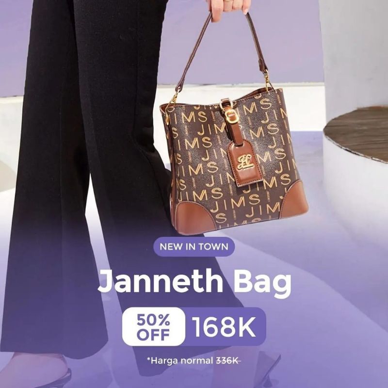 JANNETH BAG by JIMS HONEY Janneth Bag Slingbag Handbag Sholuderbag Jimshoney