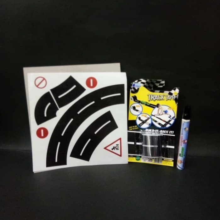 Happy Truck - Track Tape - Mainan Mobil Mobilan Arena Hotwheels