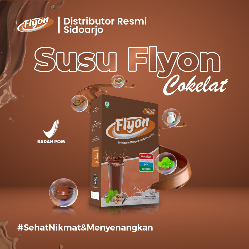 

Susu Flyon COKLAT Susu Penggemuk Badan Dan Penambah Nafsu Makan Original Vitamin Penggemuk Badan Herbal