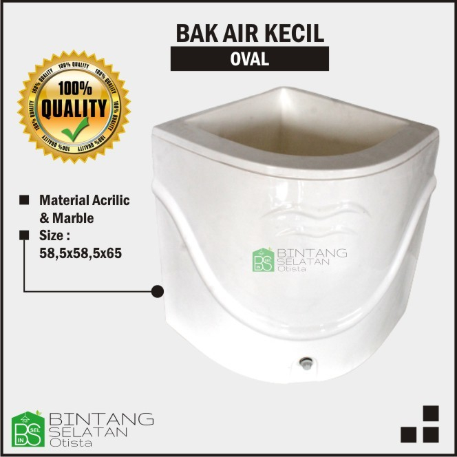 BAK AIR SUDUT KAMAR MANDI RYAN SANITARY