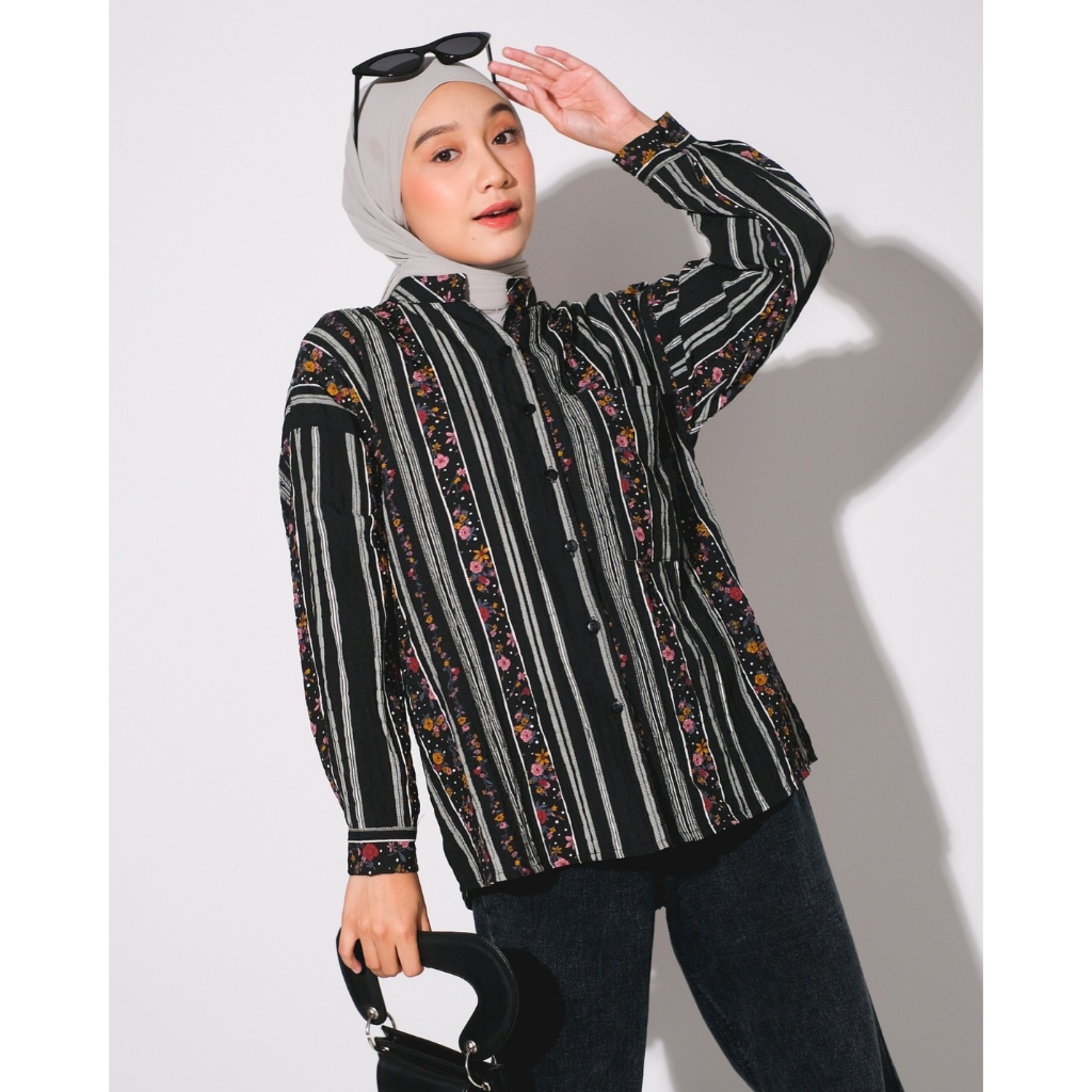 Myrubylicious CILZY SHIRT KODE CD2502 | KEMEJA | KEMEJA WANITA | KEMEJA MOTIF | KEMEJA LENGAN PANJANG