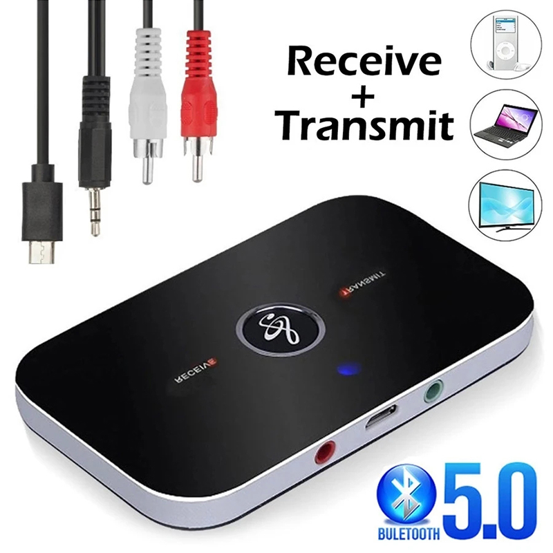 Wireless 2in1 HiFi Audio Bluetooth Transmitter Receiver 3.5 mm - B6