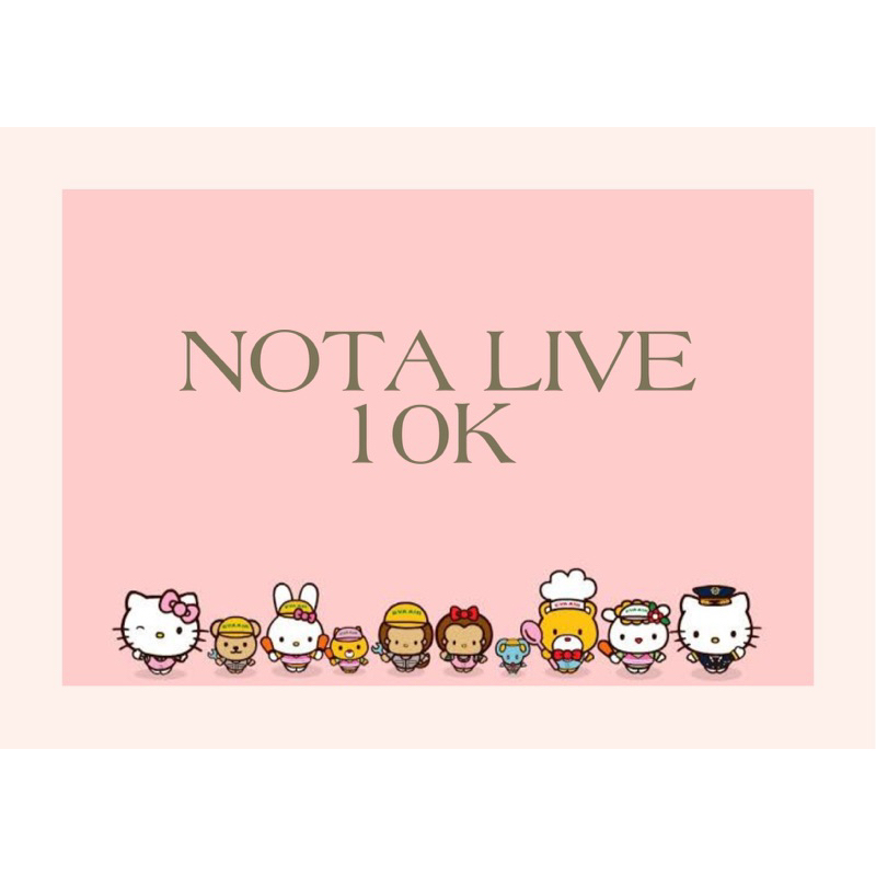 

nota live 10rb