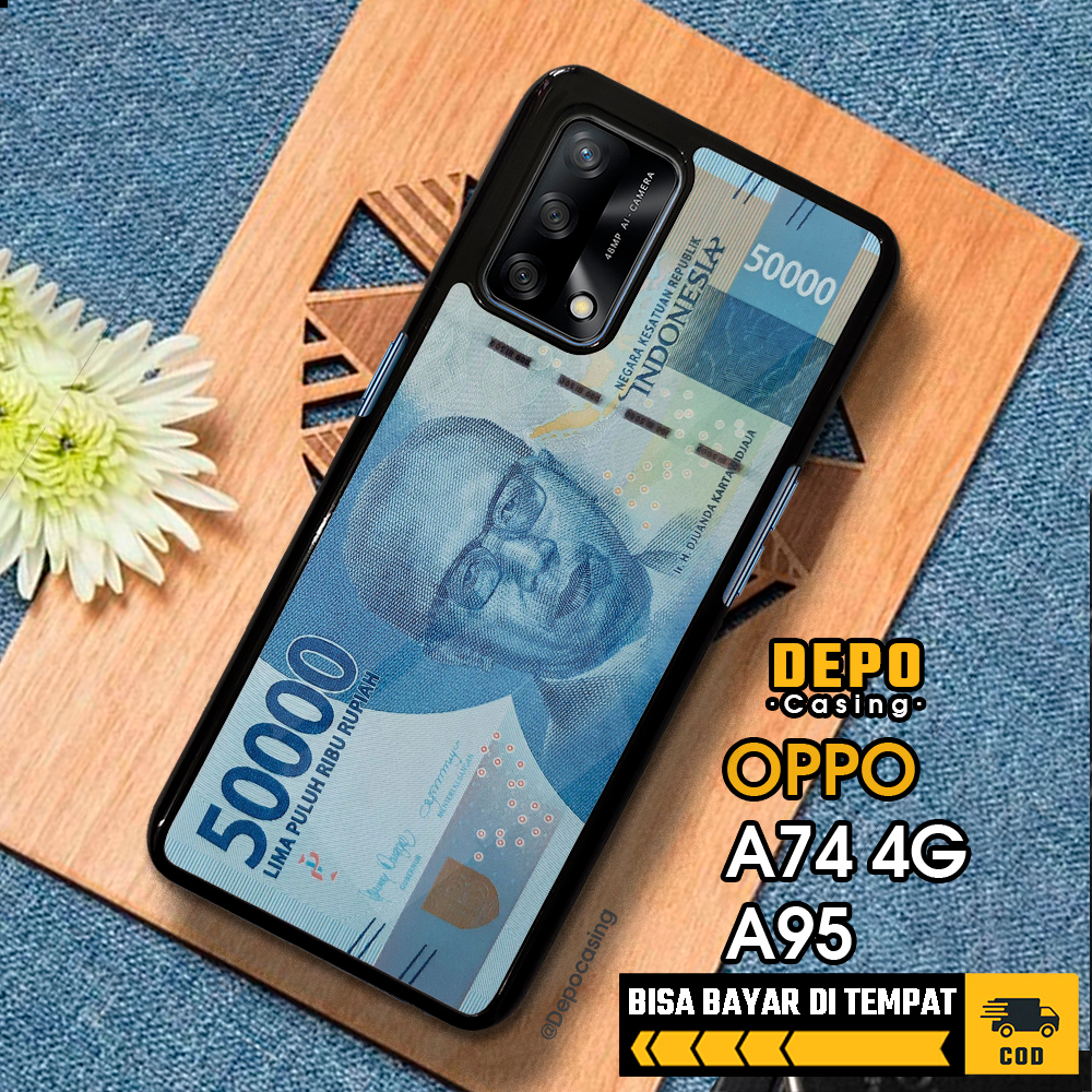 Case Oppo A74 4G A95 4G Casing Oppo A74 4G A95 4G Depo Casing [RUPH] Case Glossy Case Aesthetic Cust