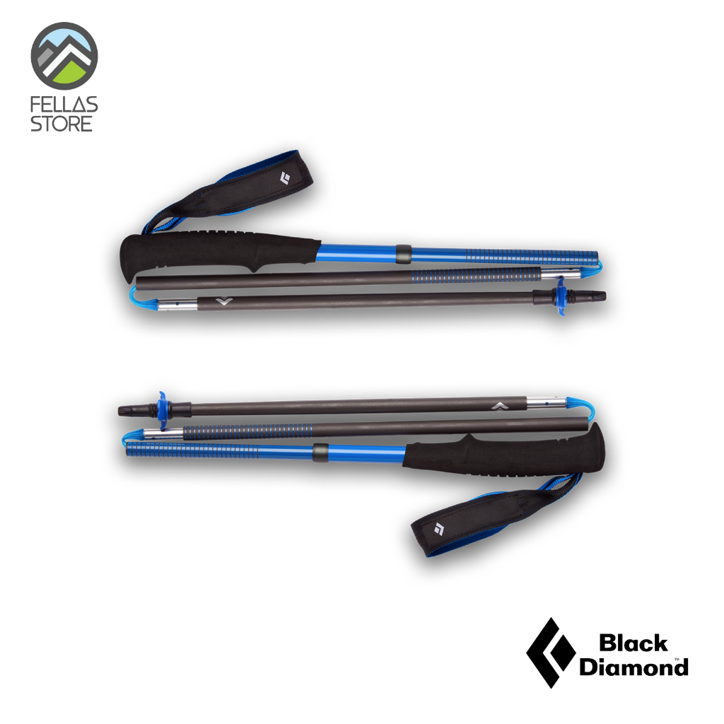 Black Diamond - Distance Carbon Z Poles Ultra Blue 110 Cm