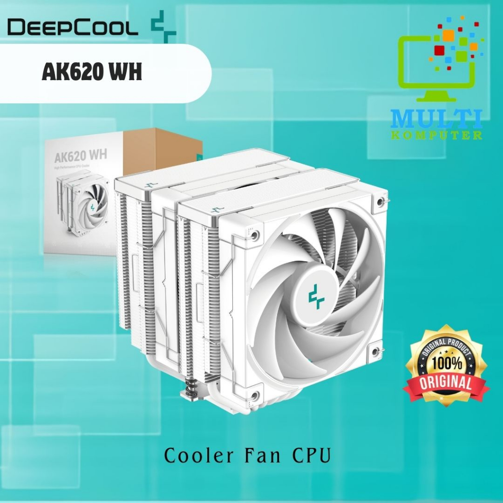 Cooler Fan Kipas CPU DEEPCOOL AK620 | High Performance Dual Tower