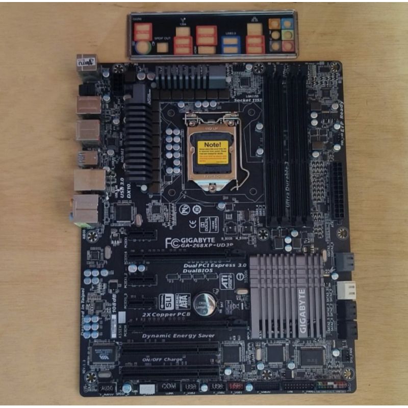 MOTHERBOAD GIGABYTE Z68XP-UD3P LGA 1155 / PCI EXPES 3.0 / 4 SLOT RAM DDR3