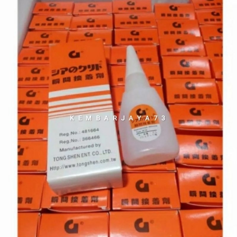 

Lem G Korea Kualitas Super / Perekat Super Glue Cair Murah ORIGINAL BARCODE