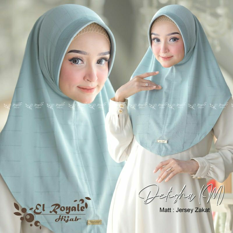Jilbab Bergo Instan DELISHA M ORI EL ROYALE