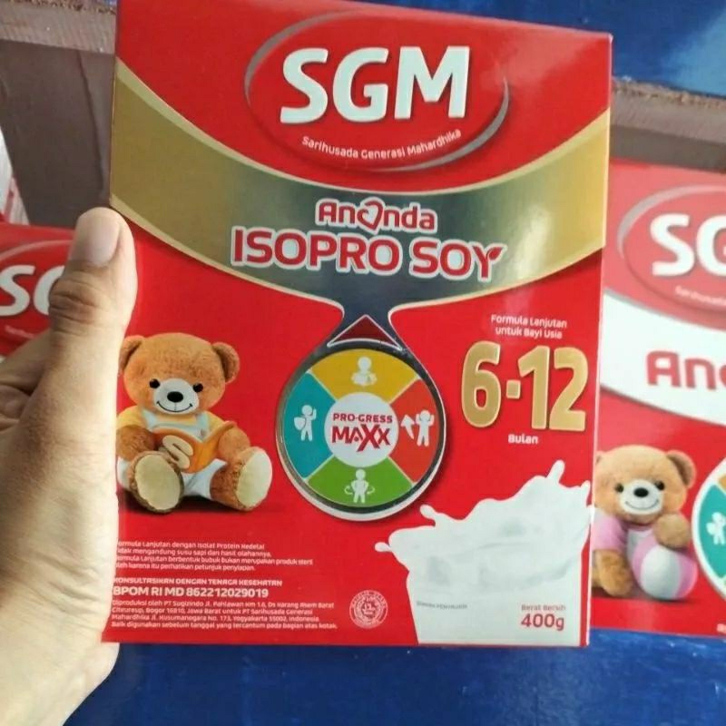 sgm ananda isopro soy 6 - 12 bulan 400gr