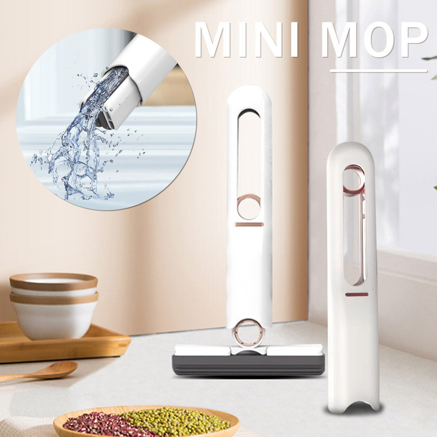 Alat Pel Pembersih Ruangan Home Car Portable Mini Mop/Alat Pel Mini Portable