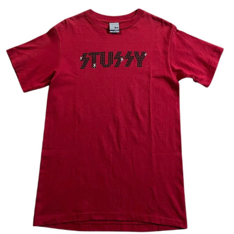 STUSSY ORIGINAL vintage rip off kiss / stussy tshirt / stussy second preloved stussy / tshirt stussy