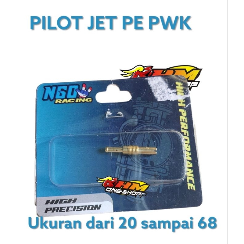 pilot jet pwk pe ngo racing 20 22 25 28 30 32 35 38 40 42 45 48 50 52 55 58 60 62 65 68 pj karbu