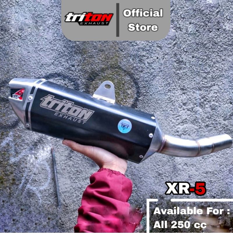 TRITON Exhaust Slipon XR-5 Knalpot ZX25R ZX25RR