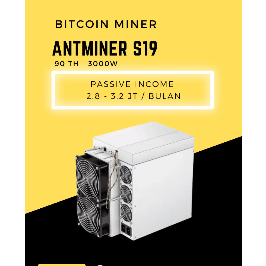 ANTMINER S19 90 TH Bitmain Bitcoin Asic All New