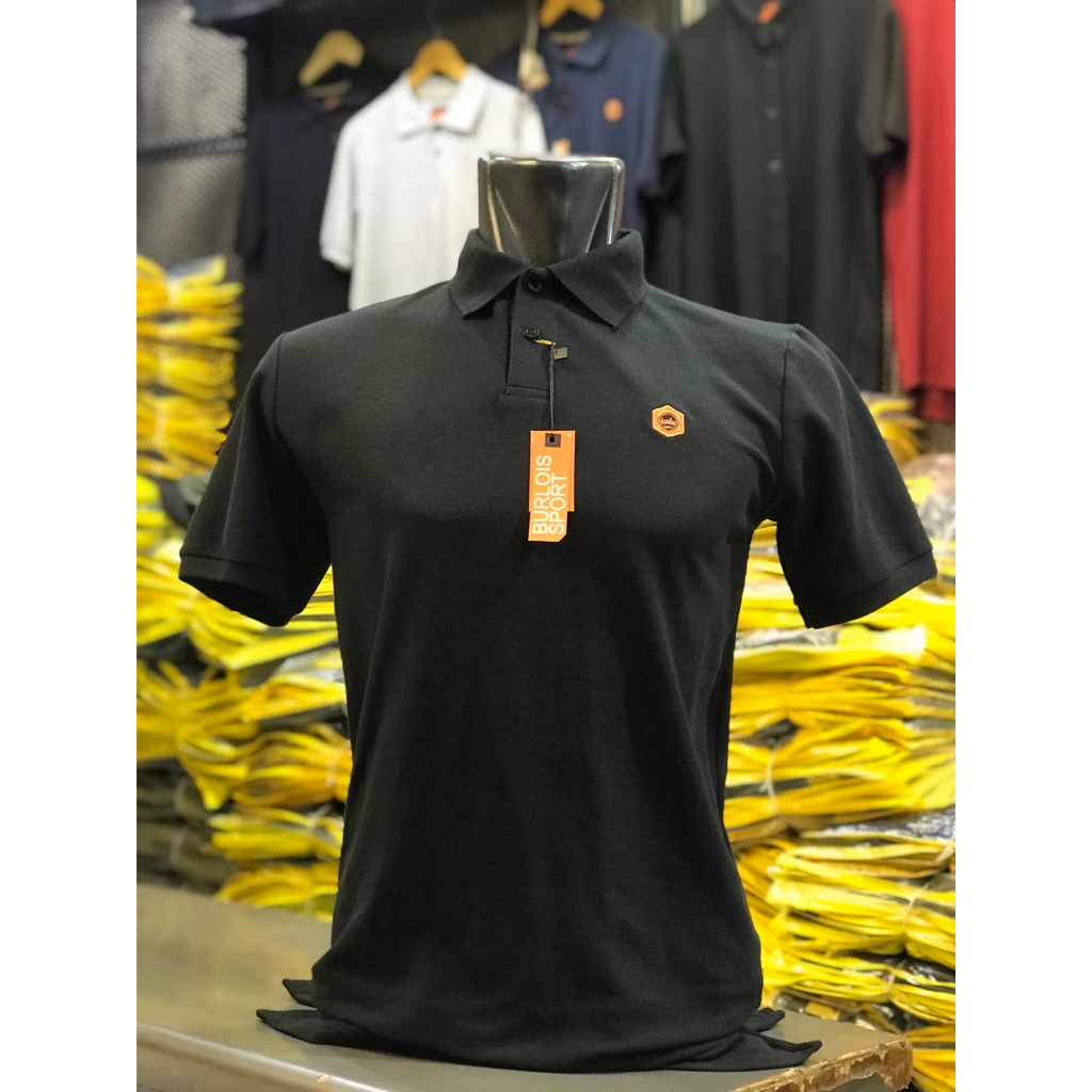 BURLOIS KAOS KERAH WANGKI/ KAOS KERAH LENGAN PENDEK BURLOIS