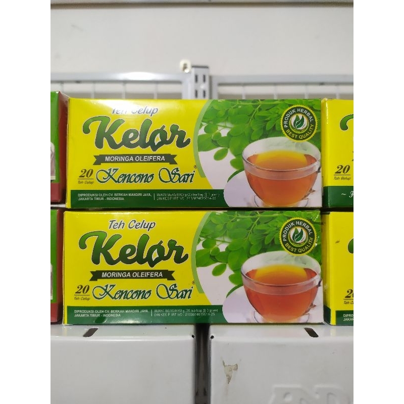 

Teh Celup Daun Kelor Moringa Oleifera Kencono Sari Original