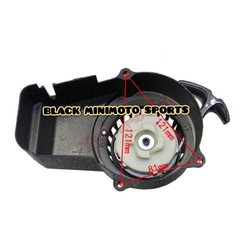READY Tarikan Pullstart Enteng Motor Mini GP Trail ATV 49cc - Pull Starter Babet Besi Aluminium ZK