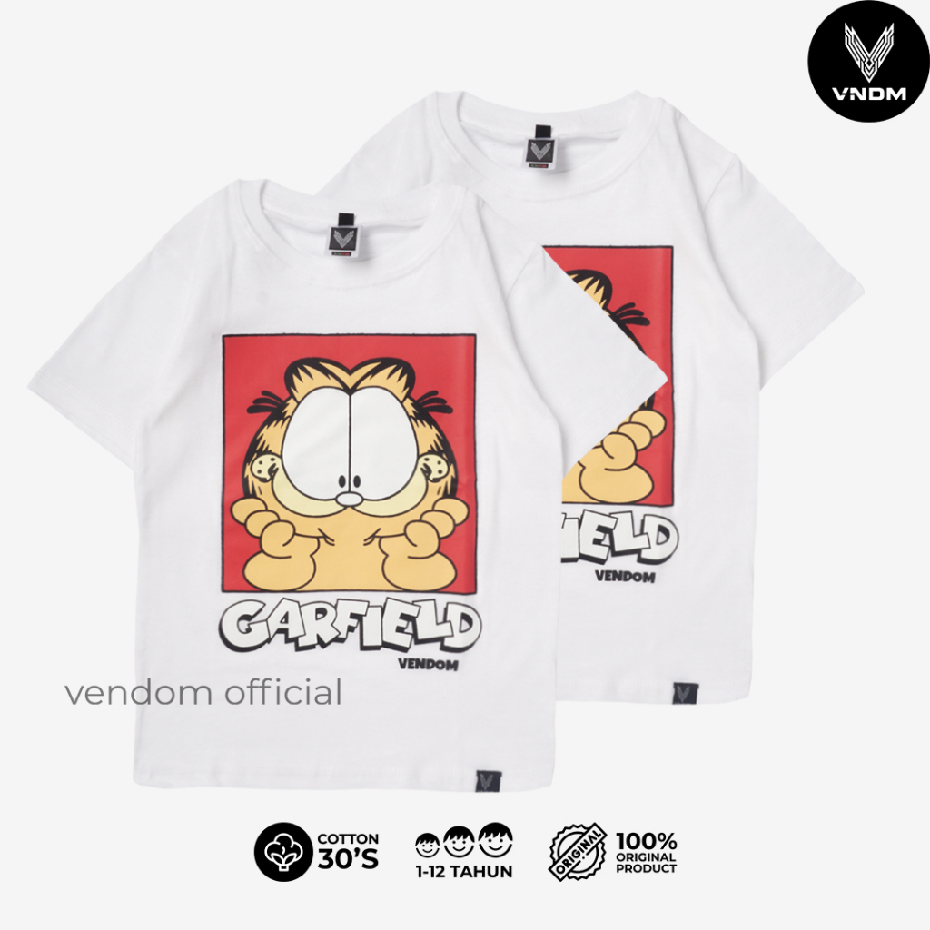 Vendom Kids Kaos Distro Anak Laki Laki &amp; Perempuan / Kaos unisex Umur 1-12 Tahun Cotton 30s Premium cotton