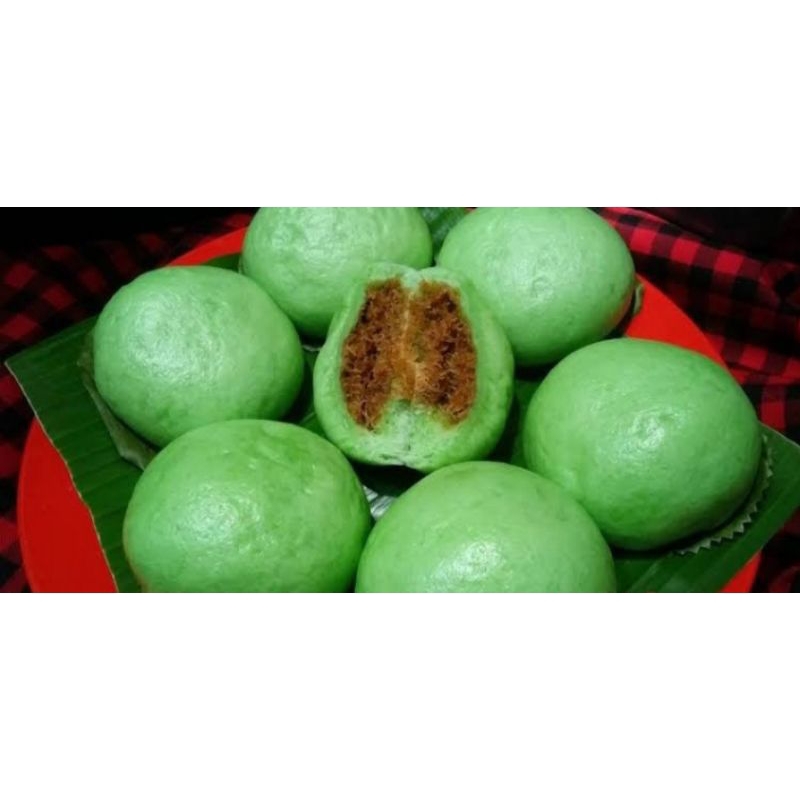 

Bakpao pandan isi unti kelapa per pcs