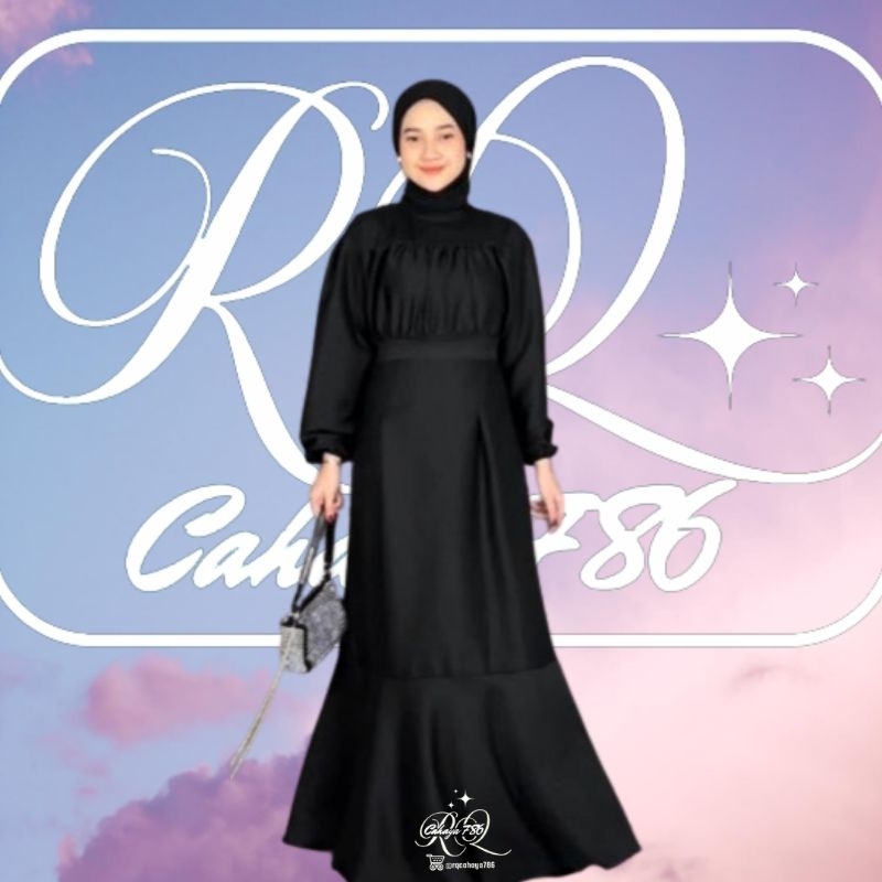 Gamis Remaja Perempuan Terbaru Emily Koreanlookstyle Kondangan Pesta seragam casual reamaja terlaris