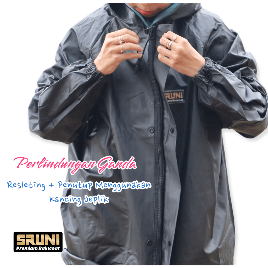 JAS HUJAN WANITA MODEL ROK TERBARU BAHAN TEBAL BY SRUNI ANTI REMBES JAS HUJAN ROK JAS HUJAN WANITA GAMIS MURAH GROSIR