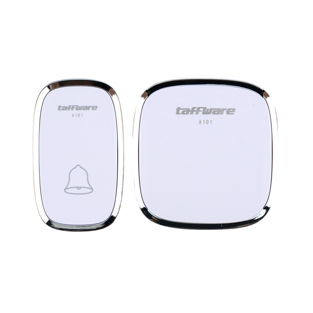 Taffware Bel Pintu Wireless Doorbells Waterproof 36 Nada 1 PCS Receiver - A101 - White