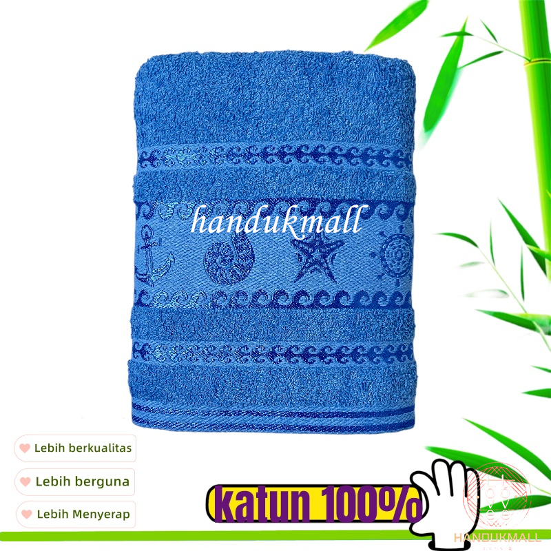 Handuk Mandi Handuk Olahraga Tanggung Ukuran 50x100cm Bahan Katun Motif Ash