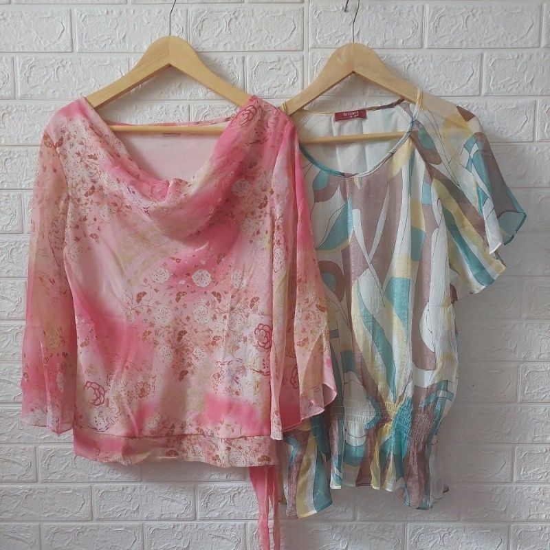 (PRELOVED) Blouse Wanita Brilliant Girl