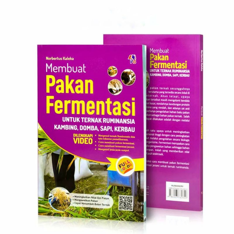 Buku Peternakan Panduan Membuat Pakan Fermentasi Untuk Ternak