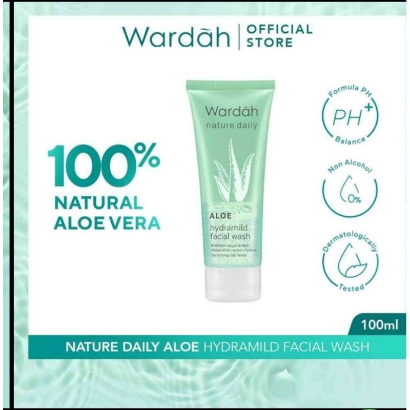 Wardah Hydramid Multifunction Aloe Vera Gel 100ml/Wardah All Varian Aloe Vera Asli Original