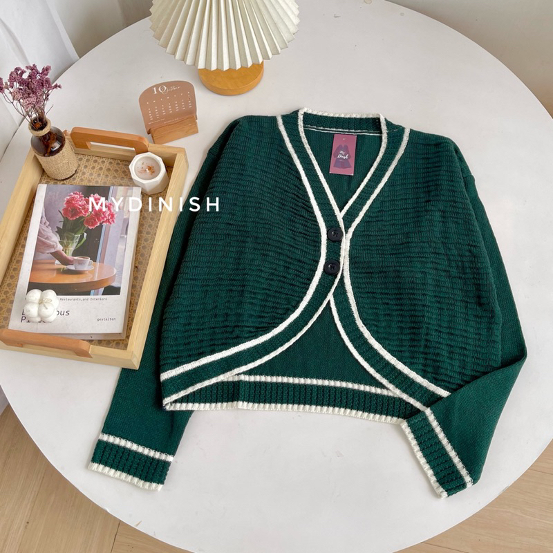 Kalia Bolero Cardigan Rajut Crop Wanita Terbaru