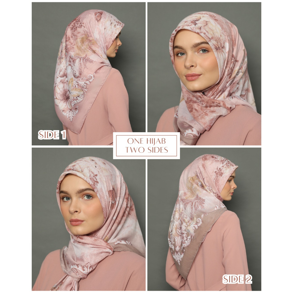 BUSRA Series Miss Color Voile Scarf Ultrafine Polyspun - Hijab Size 120*120 cm-8