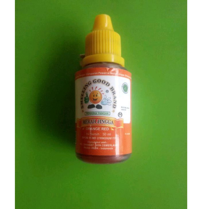 

Pewarna Makanan Merah Jingga Smelling Good Brand 30ml