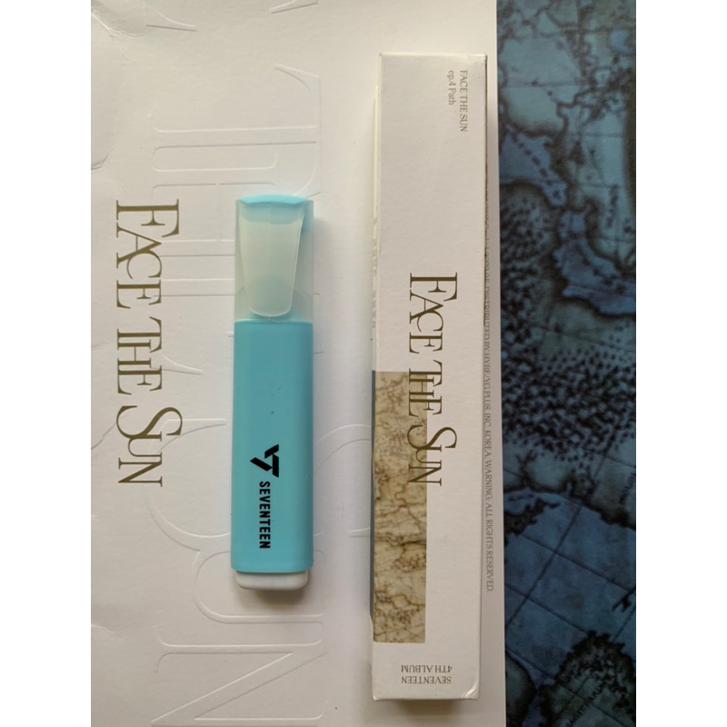 Seventeen Official Highlighter Face The Sun