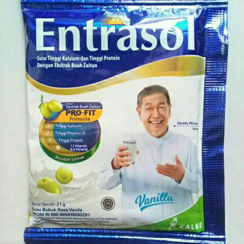 

~MOS~ Entrasol. Susu Tinggi Kalsium. Susu Tinggi Protein